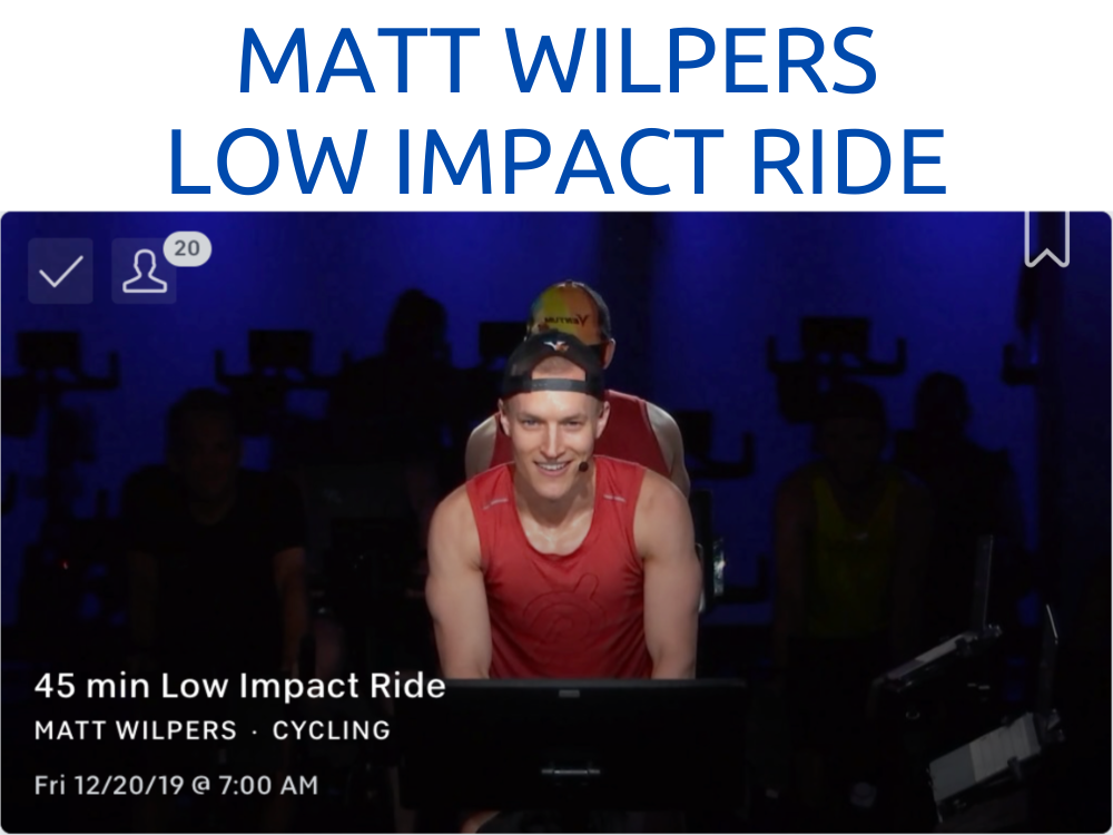 peloton low impact ride